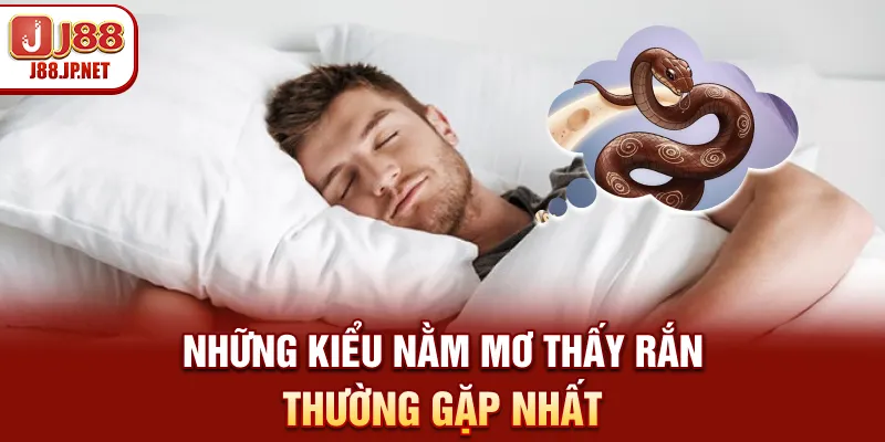 Những kiểu nằm mơ thấy rắn thường gặp nhất